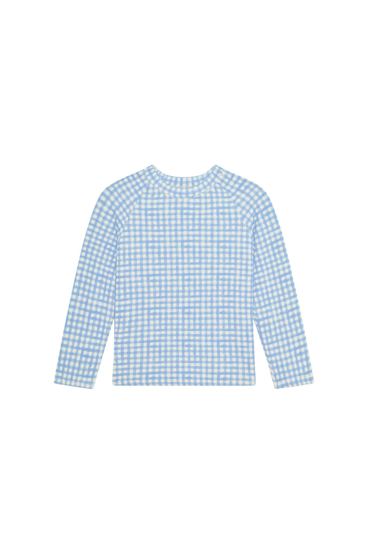 Bondi Rashguard Kids - Sky Gingham