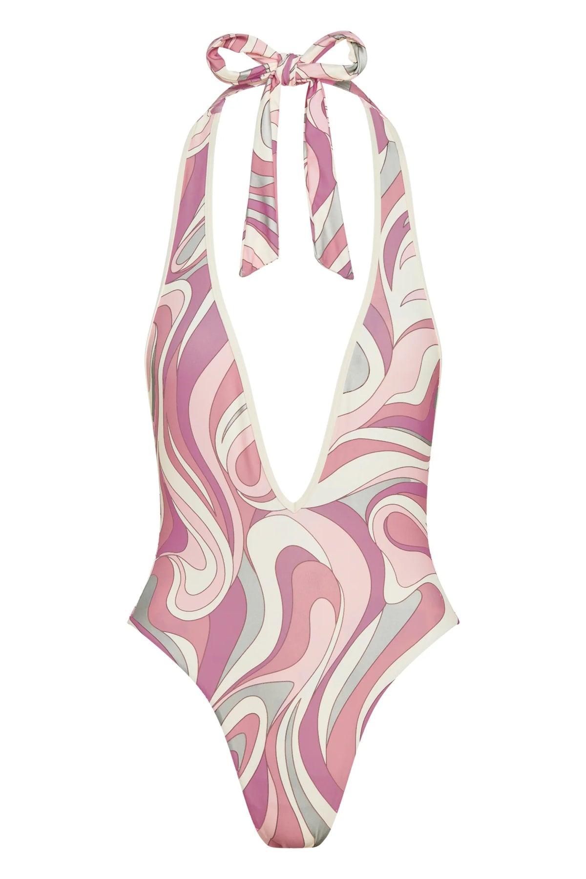 Cyprus One Piece - Costa Rei Pink/Ivory