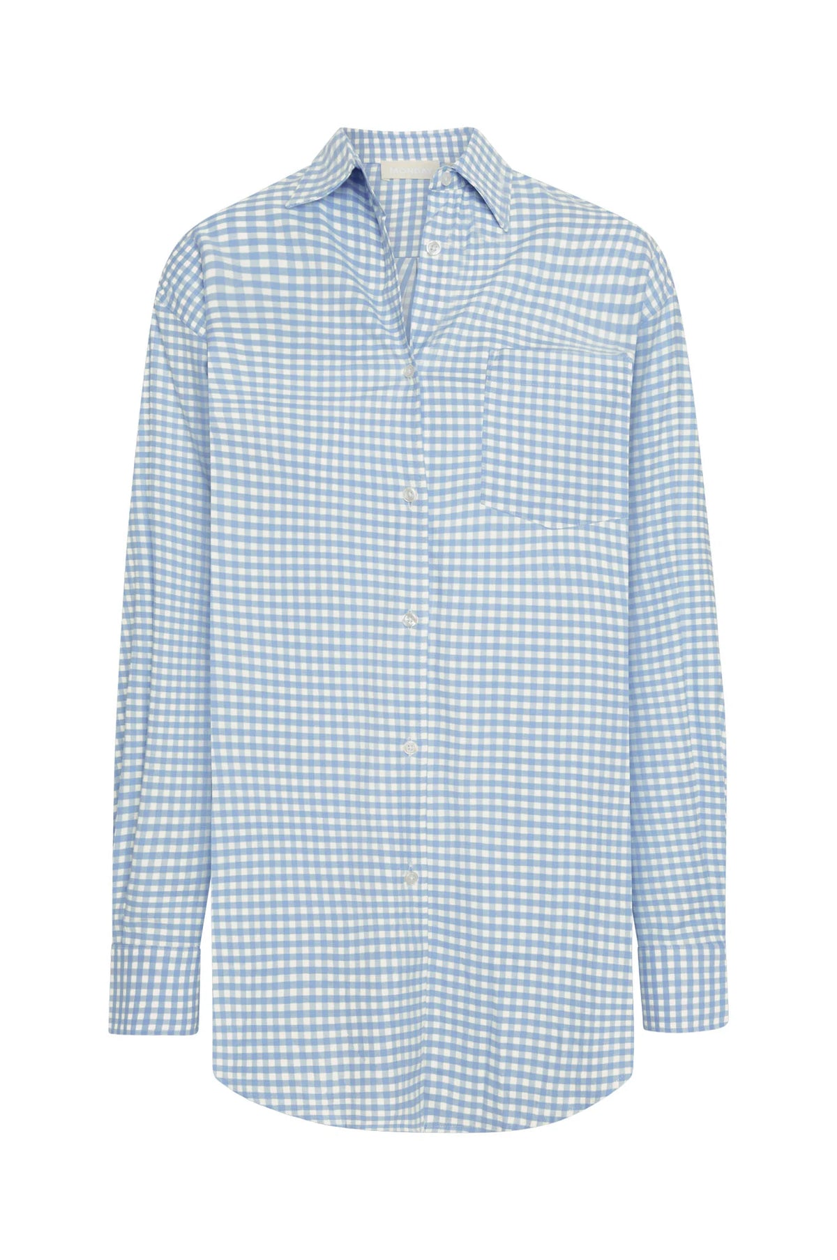 La Jolla Shirt - Sky Gingham