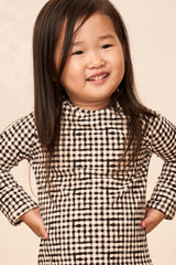Bondi Rashguard Kids - Black Gingham