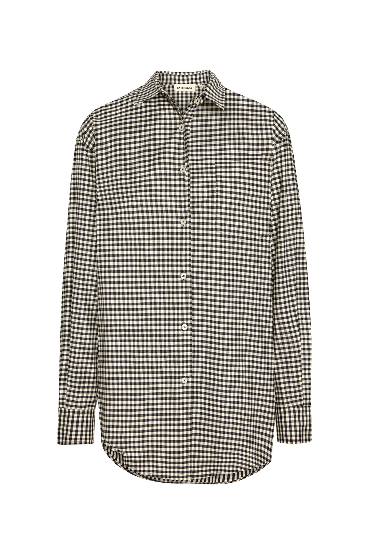 La Jolla Shirt - Black Gingham