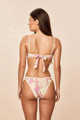Capri Top Color Block - Costa Rei Pink/Ivory