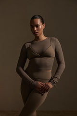 Brooklyn Bra - Stone Jersey